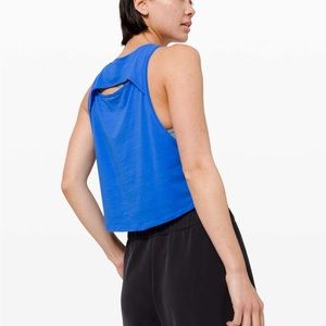 Lululemon Cut Back Cropped Tank